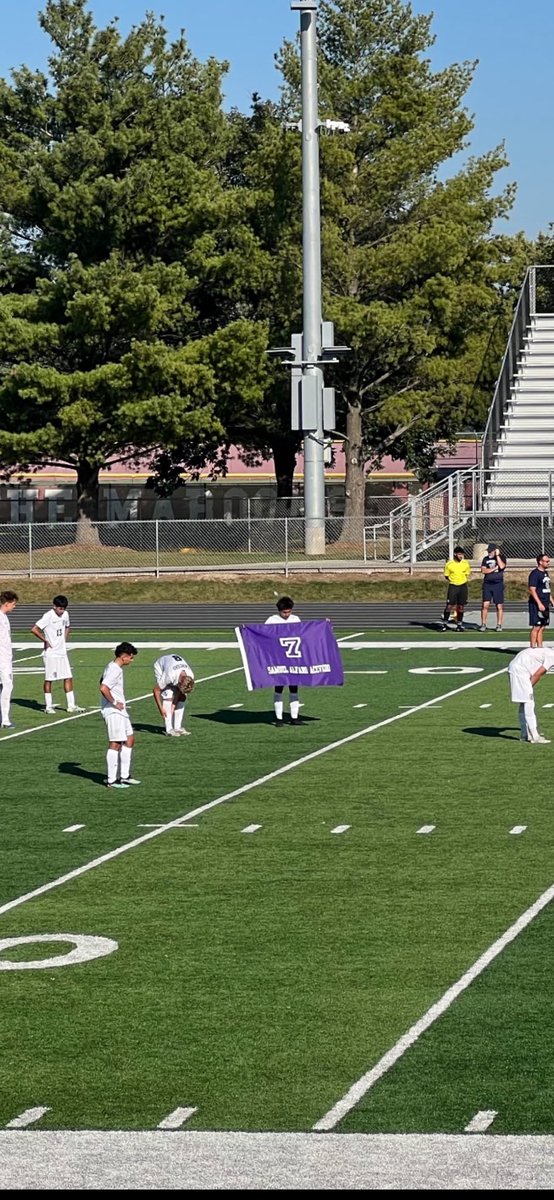 Thank you so much to <a href="/LakeParkSoccer/">Lake Park Boys Soccer</a> with your honoring of Samuel before your match with Elgin today.

The outpouring of support from the soccer community has been so incredible. Our program and school are so grateful for all of the wonderful support that has been shared.