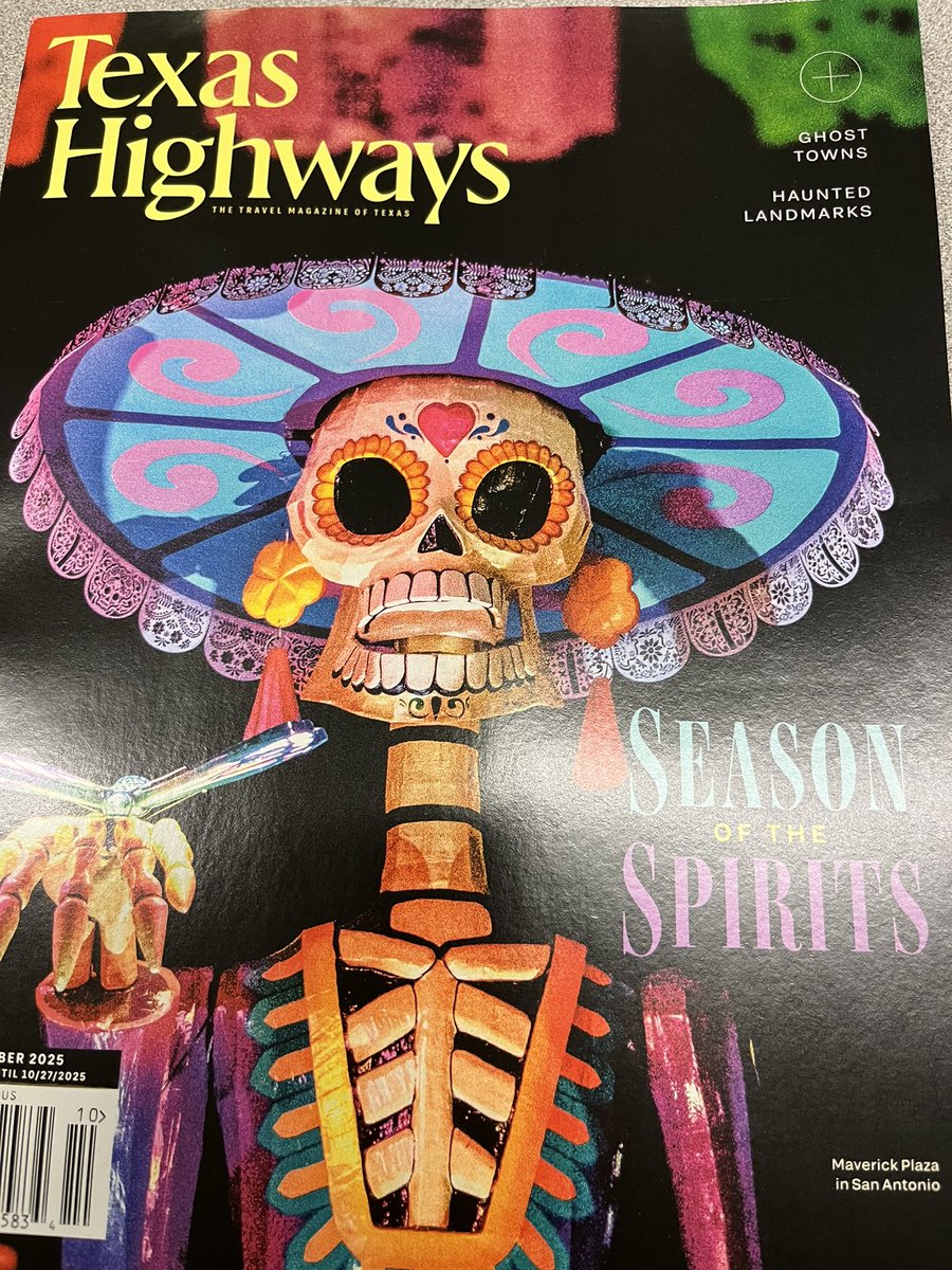 tcryptidhunter's tweet image. If you would like to read something light and fun after so much heavy news over the last week or so, pick up a copy of this month’s Texas Highways Magazine. I contributed to an article in it about all things weird, creepy, and cryptid in Texas. Pure spooky October fun.