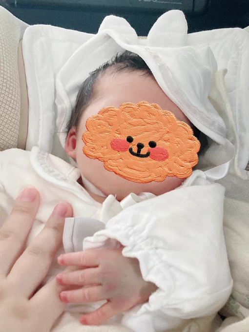 昨日、絶対に無理だと思っていた母子同日退院ができました 赤ちゃんすごい頑張ってくれた これから一緒に楽しく暮らそうね