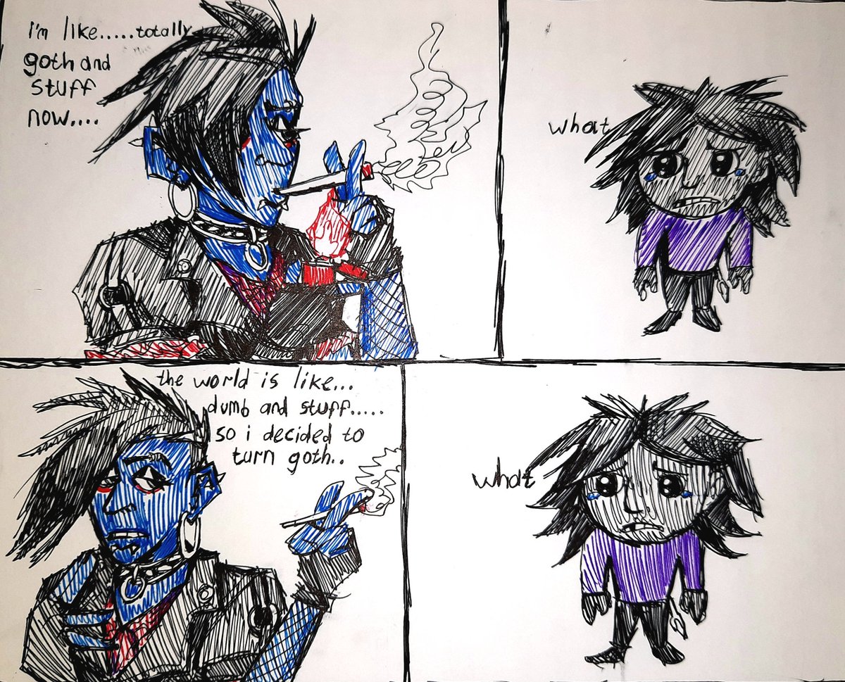 goth (meme redraw)
#lookoutside #lookoutsidegame