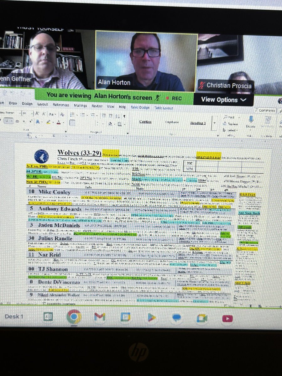 Shoutout to the amazing and talented <a href="/WolvesRadio/">Alan Horton</a> for taking the time to speak to us in my Sports Broadcasting class yesterday morning, along with <a href="/GlennGeffner/">Glenn Geffner</a> 

As a diehard T-Wolves fan, this was an absolute dream🐺🎙️