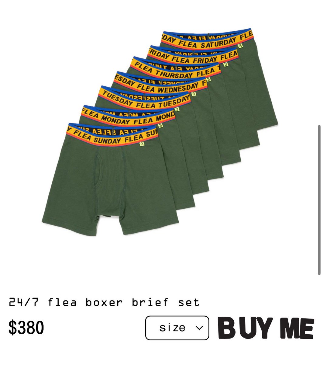 Want to hit the next CPFM raffle guaranteed?

Buy this set of underwear

all I’ve worn for the last 4 years (one set, I wash on Sundays, every two weeks)

And I’ve hit every single shoe for retail

CPFM rewards loyalty 👍🏻