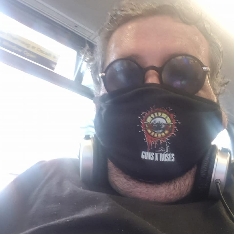 bryanjericho's tweet image. I miss wearing face masks I could mouth fuck off you cunt behind them lol