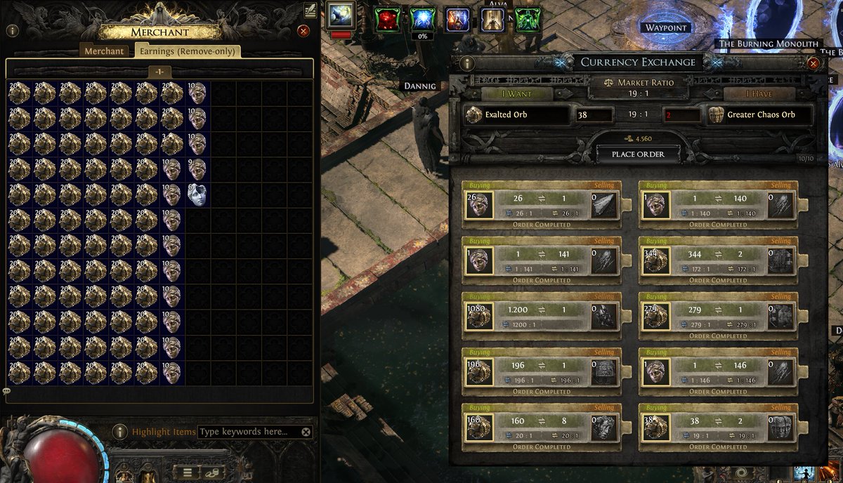Nicro4FUN's tweet image. #PathofExile2 
Al final le voy a coger cariño a lo de las ventas offline