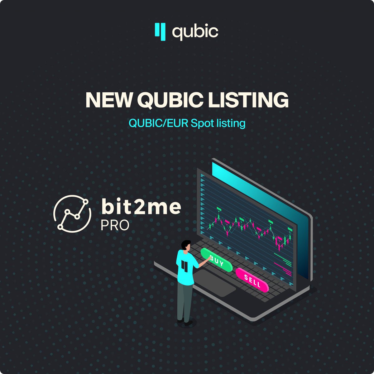 FoumbiAdrien's tweet photo. 🔥🚨 BOOM! $QUBIC has just been listed on @bit2me – a regulated platform in Spain 🇪🇸 with over 1.2M active users and nearly $400M in daily volume 💸

This is another major victory 🏆 for $QUBIC… and a clear sign that the rocket is gearing up for an explosive #Altseason 🚀🌕

The doors to Europe are opening, and $QUBIC is just getting started ⚡