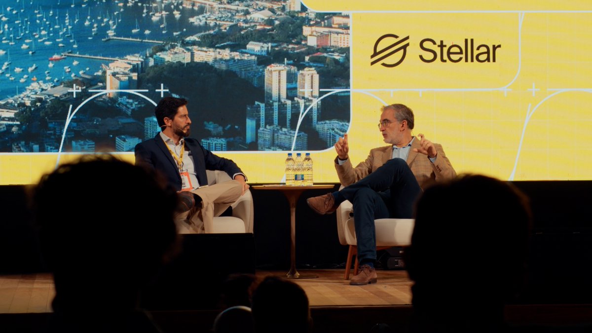Stellar (@stellarorg) on Twitter photo SDF's <a href="/JoseFDaPonte/">José Fernández da Ponte</a> says, "Success for Stellar = a vibrant developer community, meaningful enterprise integrations, and wallets/infrastructure delivering real-world impact."
This is how we scale. #Meridian2025 SDF's <a href="/JoseFDaPonte/">José Fernández da Ponte</a> says, "Success for Stellar = a vibrant developer community, meaningful enterprise integrations, and wallets/infrastructure delivering real-world impact."
This is how we scale. #Meridian2025