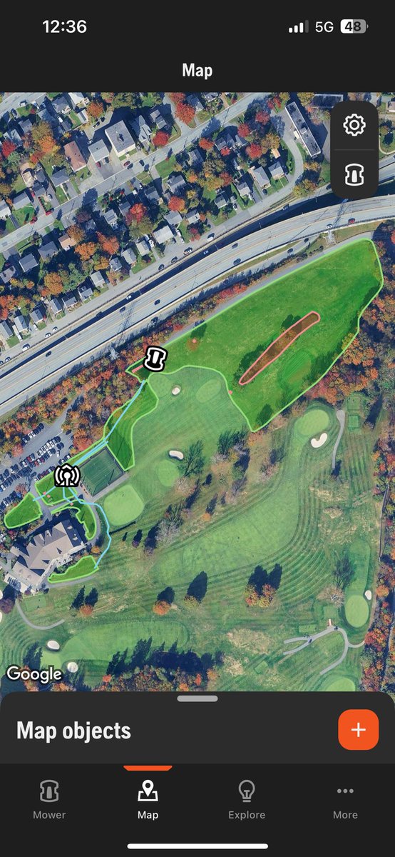 We introduced our 435IQ Automower “JJ” this spring. We have slowly expanded its work zones to maximize efficiency. What was originally 2-3hrs/ a week with 2/3 staff is now 15 minutes of trimming. It doesn’t take jobs away but rather allows for reallocation of labour.