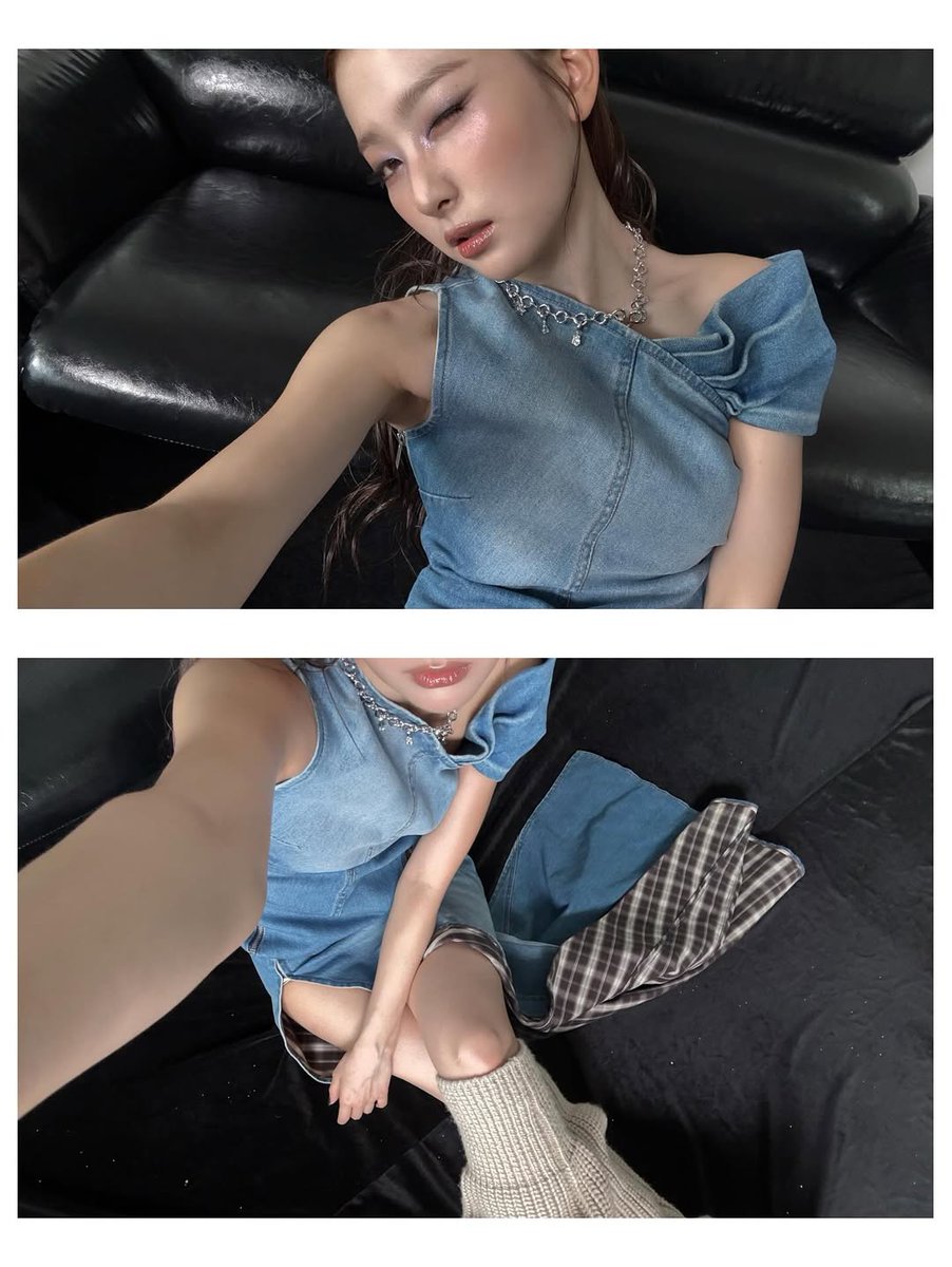 hiitseulgi's tweet photo. Before the flash burns, let the outfit cut first. https://t.co/WscyQSKH94