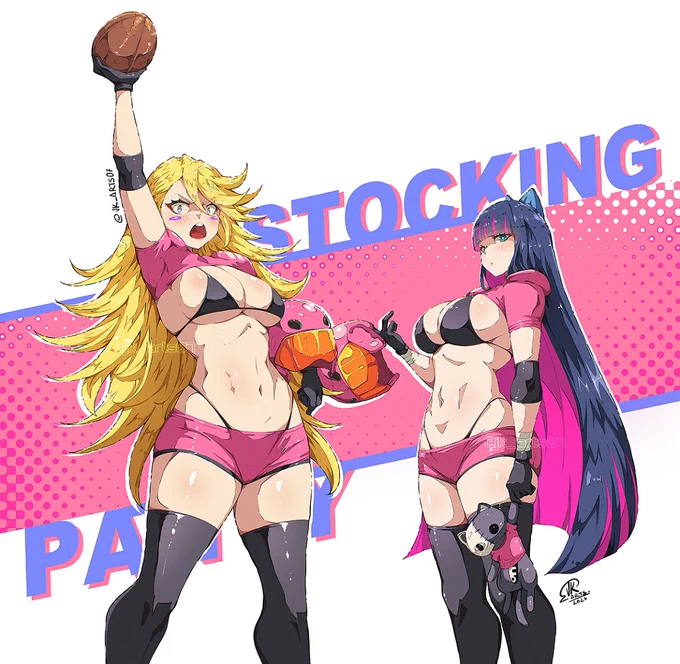 #panty #stocking #PantyAndStocking #waifu #fanart