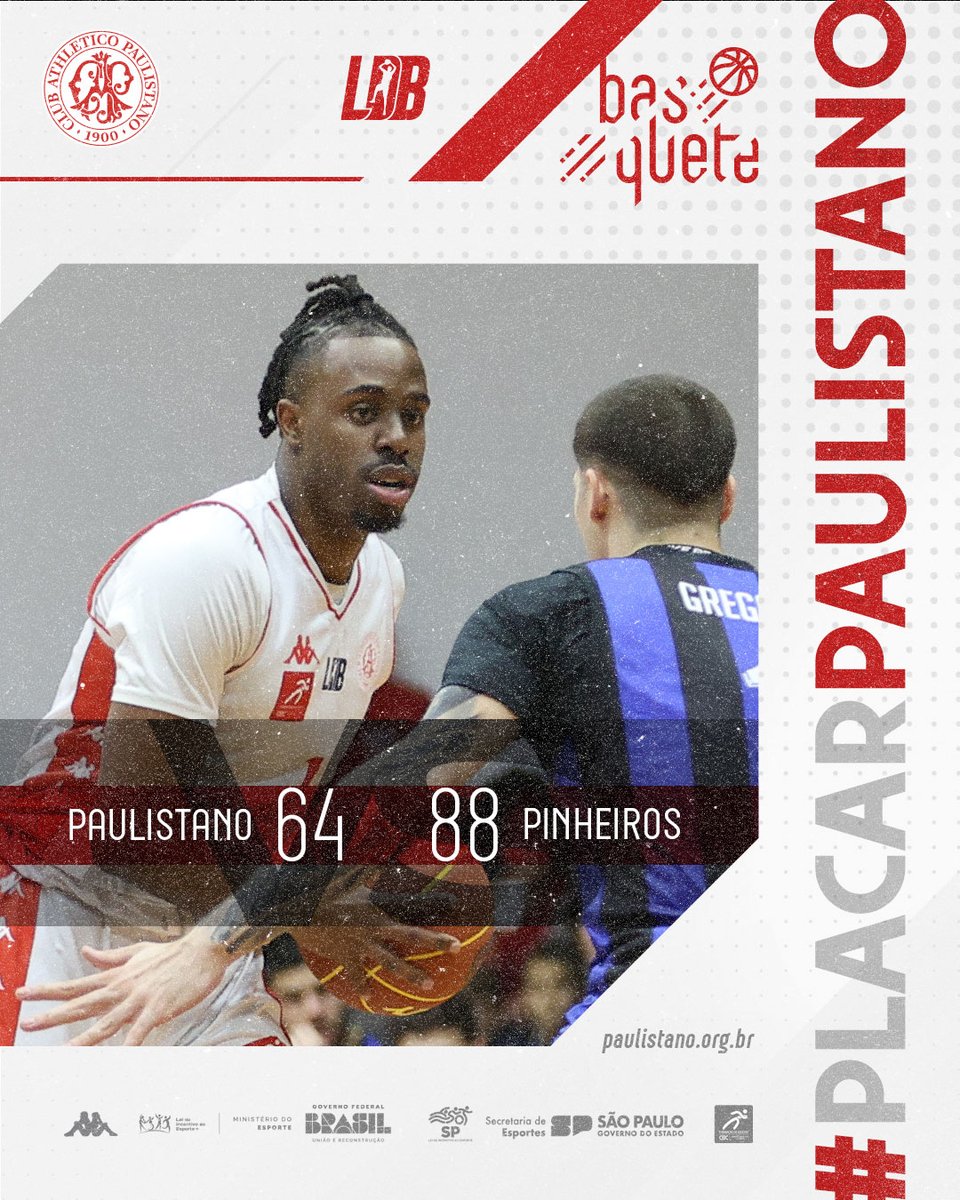 Paulistano Basquete 🏀 tweet media