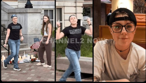 ReinaldoProfeta's tweet image. ÚLTIMA HORA: La izquierdista de Arkansas Kerri Rollo, que destruyó con sañas un monumento a Charlie Kirk frente al juzgado de Bentonville, no solo perdió su trabajo sino que también fue desalojada de su casa y se vio obligada a mendigar dinero en línea, que nadie le está dando.…