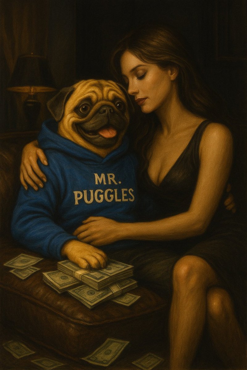 Mrpuggles's tweet image. From cheap to legendary #Puggles manifesting greatness in real time. 🐾