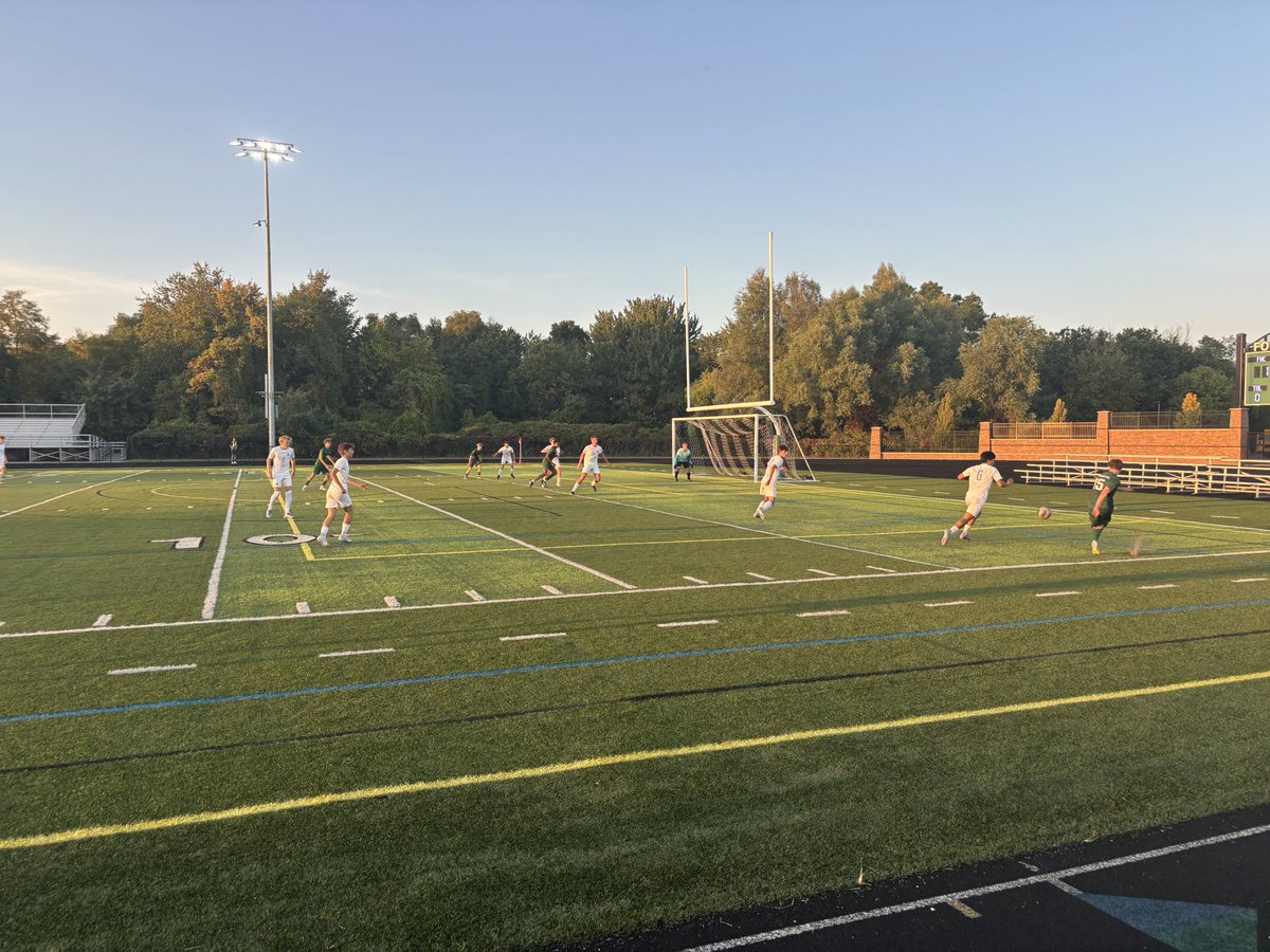 Our <a href="/FHCMensSoccer/">Forest Hills Central Mens Soccer</a> takes on Northern in a battle of the Hills. Rangers up 1-0 as our top ranked Rangers look to stay unbeaten! <a href="/FHCHSRangers/">Forest Hills Central HS</a> student section showing there #RangerPRIDE here on a beautiful night at Ranger Stadium.