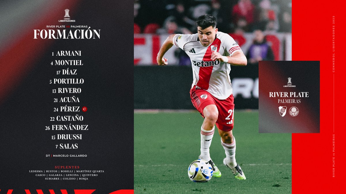 RiverPlate's tweet photo. 𝐂𝐎𝐍 𝐓𝐎𝐃𝐎, 𝐌𝐈𝐋𝐋𝐎𝐍𝐀𝐑𝐈𝐎 💪

#Libertadores | #VamosRiver ⚪️🔴⚪️ https://t.co/5lCN3fXrC1