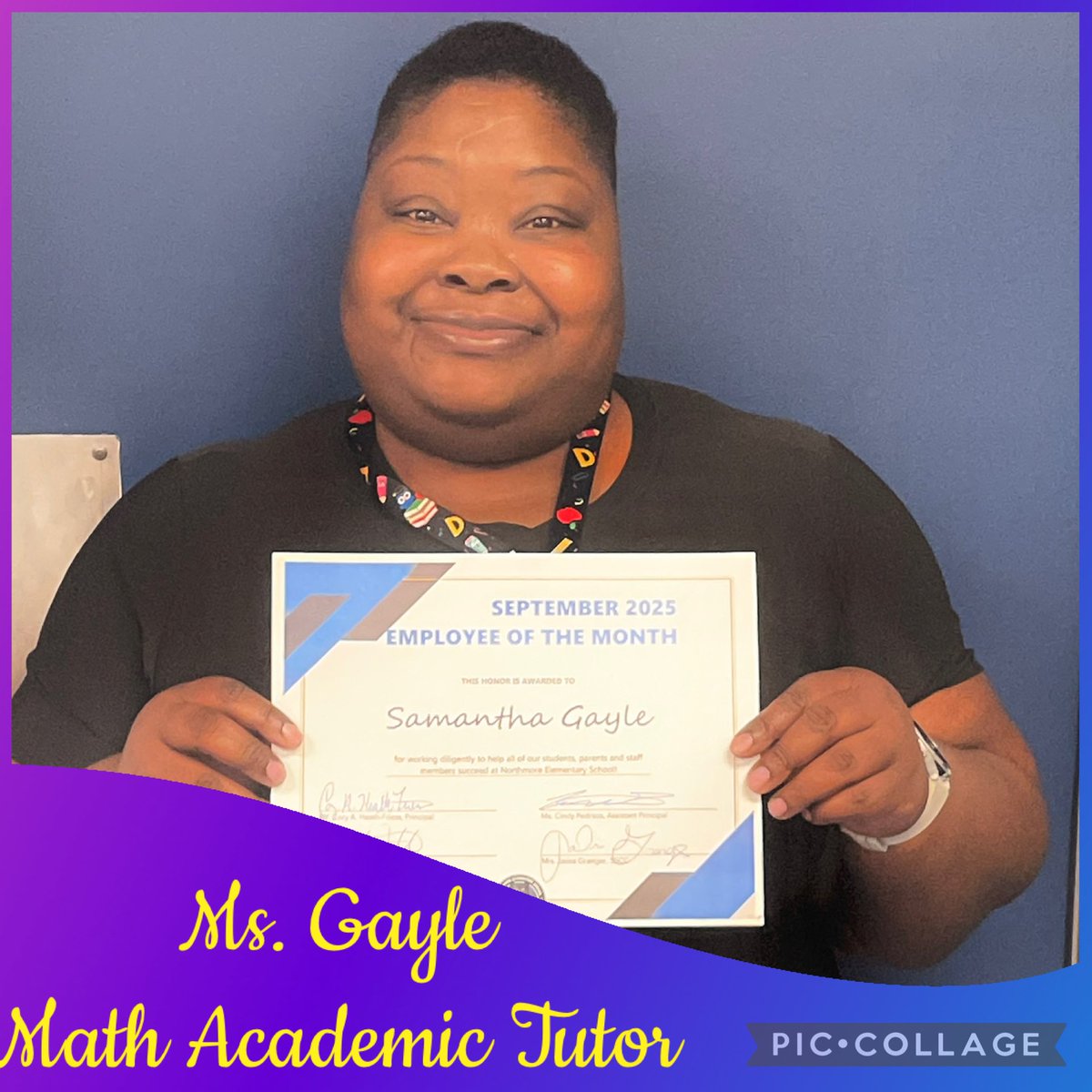 First Year Teacher, Mrs. Rivera, and First Year Academic Tutor, Ms. Gayle, are <a href="/NorthmoreElem/">Northmore Elementary School</a>’s Teacher and Employee of the Month for September! They are superb educators making a difference! <a href="/CPedraza_AP/">Cindy Pedraza</a> <a href="/JacobW_SSCC/">Jacob Watkins</a> <a href="/JalisaGranger/">Jalisa Granger</a> <a href="/Area4SuptPBCSD/">North Region PBCSD</a> <a href="/pbcsd/">The School District of Palm Beach County</a>