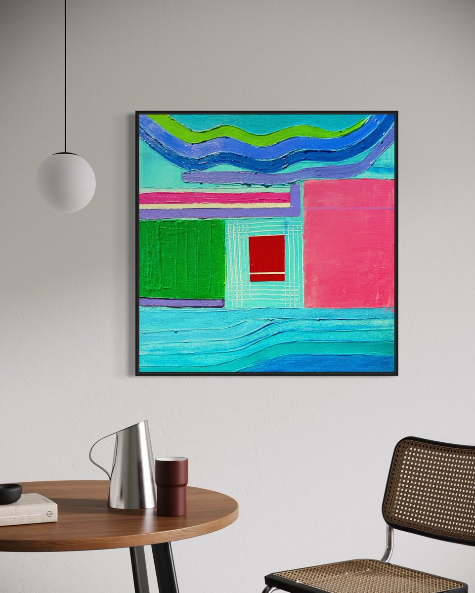 Marcdominus1's tweet photo. “Two worlds once painted in different colors discovered they didn’t clash — they danced. Bridging Cultures is a reminder that when we meet each other with openness, something new and beautiful emerges.”#ArtWithHeart #DallasArtScene #CulturalConnection #BTS_V https://t.co/o2zIx81Slv
