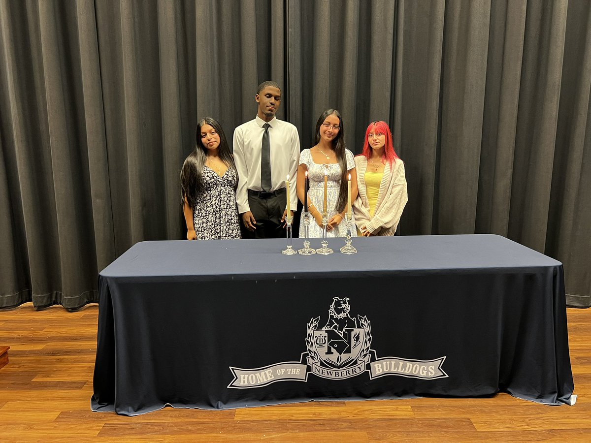 Newberry_HS's tweet photo. ✨Beta Club Induction 2025✨

Congratulations to these students for being inducted as members and officers to the NHS Beta Club! 

#BulldogBuilt #IamNHS https://t.co/xWlZ1EDp6Z