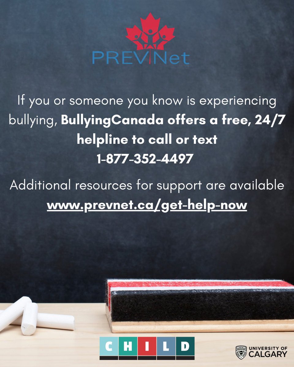 Back to school is exciting for many. For some, particularly sexually &amp; gender diverse youth, it can mean facing bullying, harassment &amp; violence. 

💬 PREVNet offers free resources for educators, parents, caregivers, youth &amp; service providers.

prevnet.ca