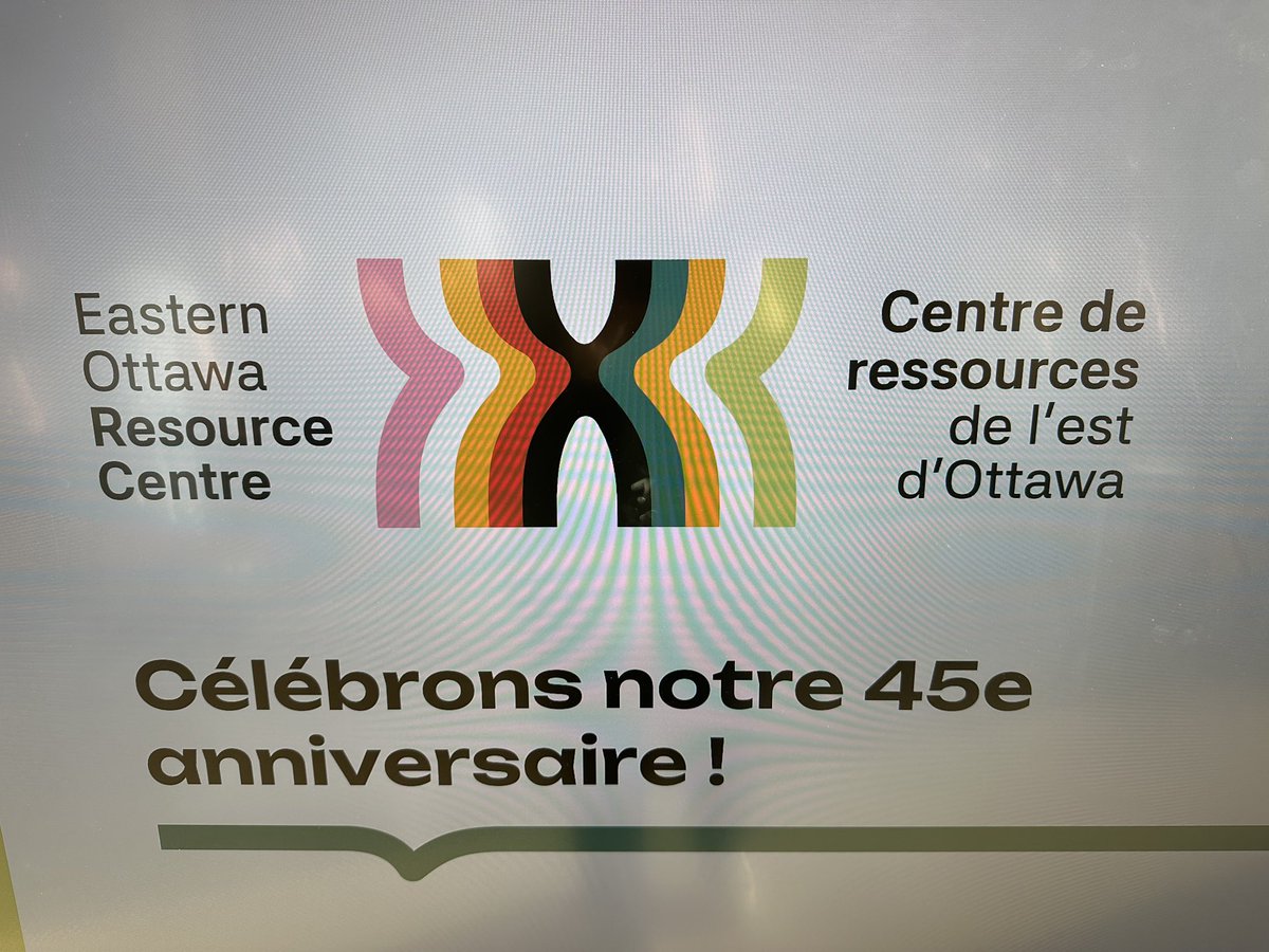 mflalonde's tweet photo. Congratulation to the exceptional team at @EORCOttawa for 45 years of service &amp; support to families, seniors, women and youth!  Félicitations à l’équipe exceptionnelle du Centre de ressources de l’est d’Ottawa pour 45 ans de soutien aux familles, aînés, femmes &amp; jeunes. #Orléans https://t.co/6OUCHG10lm
