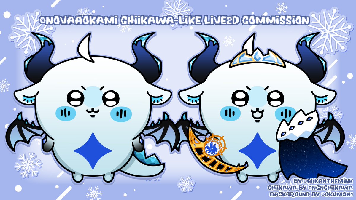 🍊Mikan🍊 (@mikanthemink) on Twitter photo Hello everybody! I was entrusted with the designing and modelling for Glitchstars EN Dreamers Chiikawa-like models!! Thank you for believing in <a href="/komiclearly/">Komi Clearly 💗</a> and I! Hello everybody! I was entrusted with the designing and modelling for Glitchstars EN Dreamers Chiikawa-like models!! Thank you for believing in <a href="/komiclearly/">Komi Clearly 💗</a> and I!