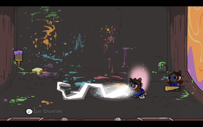 BlueMSX_'s tweet image. finally added Moom to Castle Crashers! took way longer than expected.