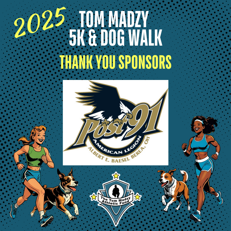 madzyrun's tweet image. Big thanks to American Legion Post 91 for sponsoring the Tom Madzy 5K &amp;amp; Dog Walk! Your support means so much to our community and helps keep Coach Madzy’s legacy alive. 

📅 Sept 28
🔗 bit.ly/madzy5k
#madzyrun #bereamidparktitans #dogwalk #5krun