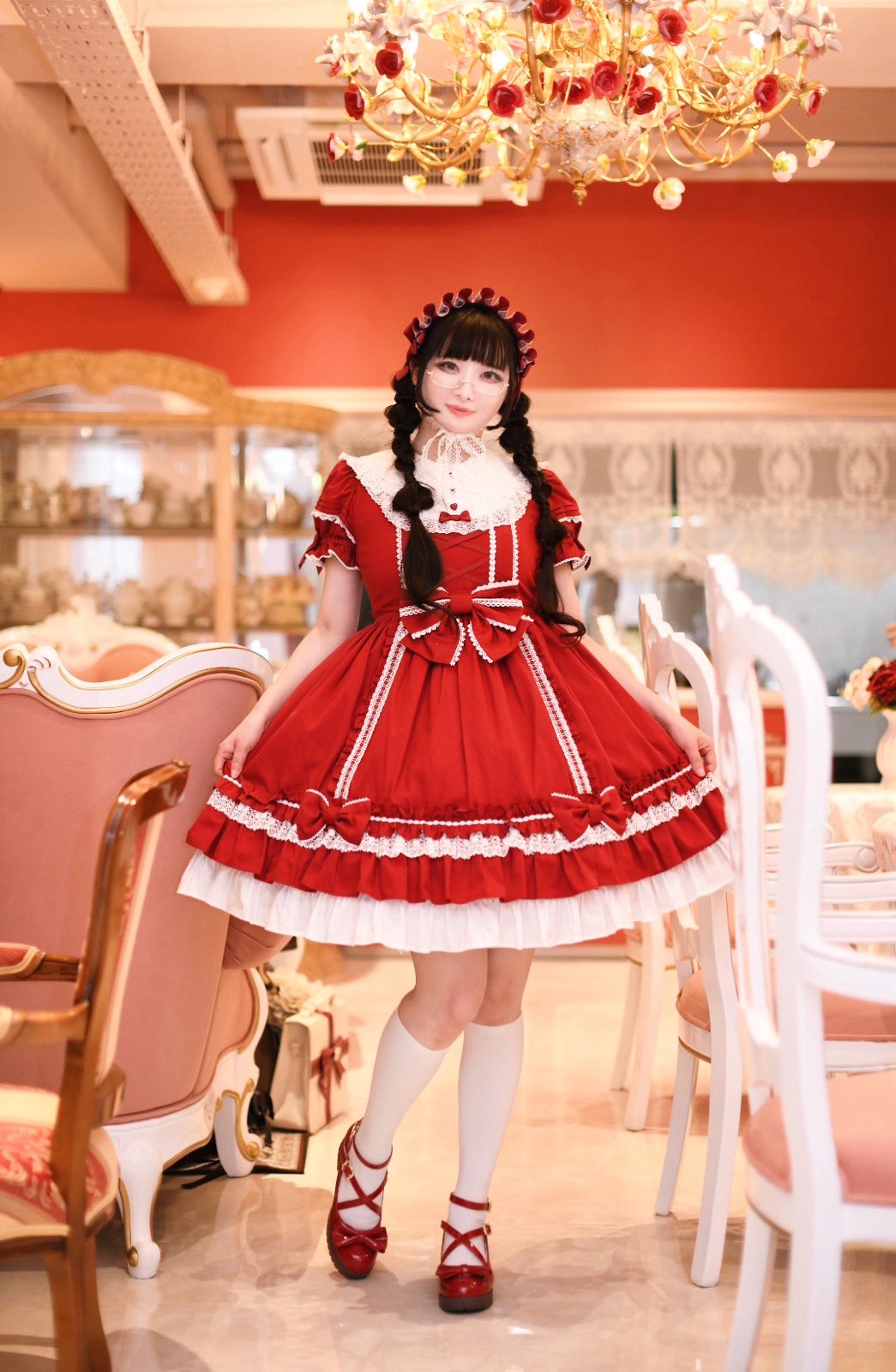 Angelic Pretty　Dolly Girl　付け袖ワンピース　KC付け Angelic Pretty / Dolly Girl付け袖ワンピース(タータン) Free