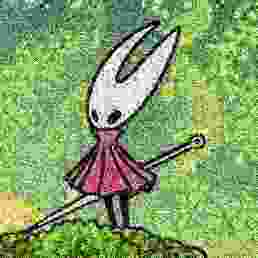 I think Silksong is a pretty cool girl. Seh kills bugs and doesn't afraid of anything.