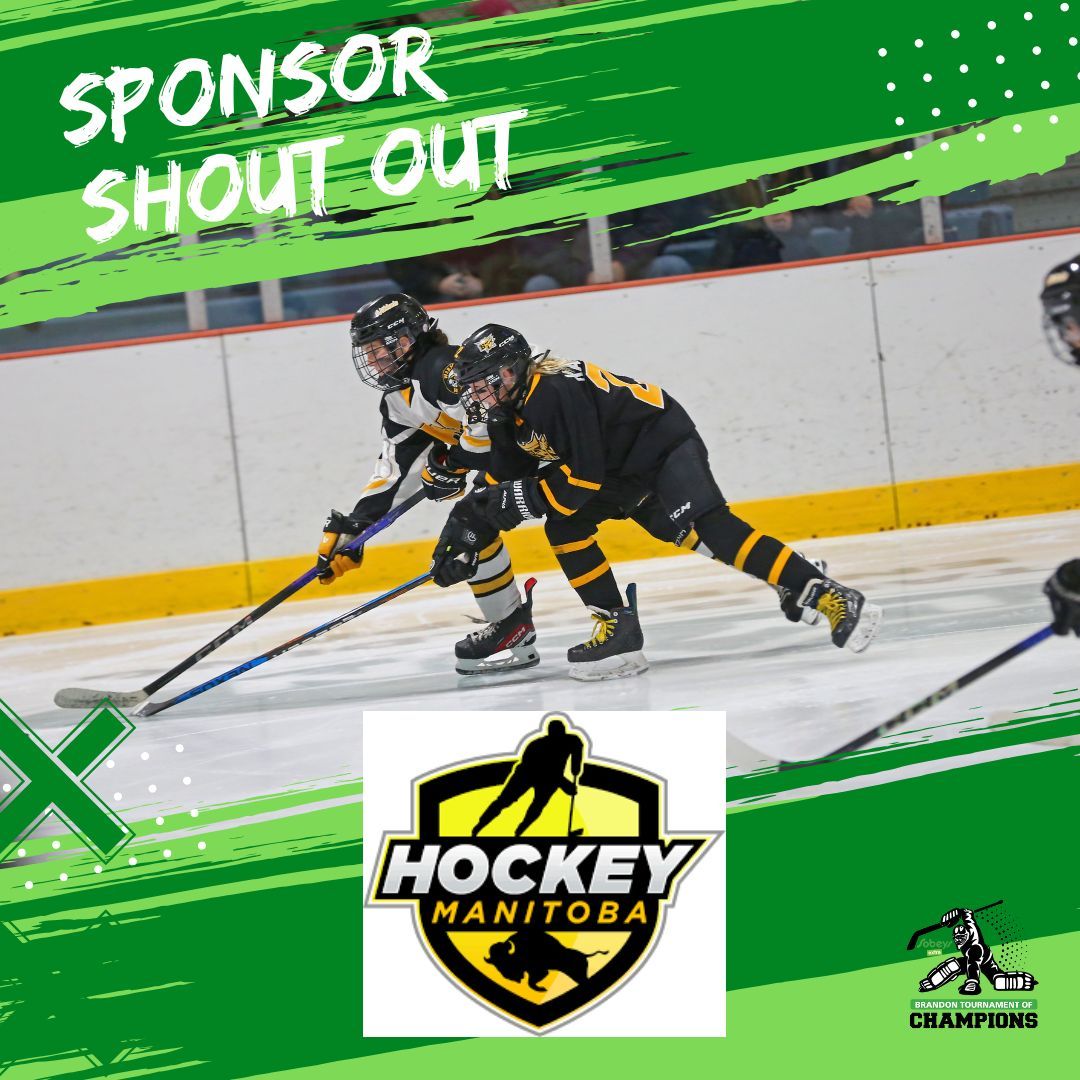We're excited to welcome Hockey Manitoba as a Program Sponsor to this year's Sobey's Extra Tournament of Champions!! Thank you for your support Hockey MB! #TOC26

If you'd like to sponsor this year's TOC please contact Craig at TOChockey@outlook.com
