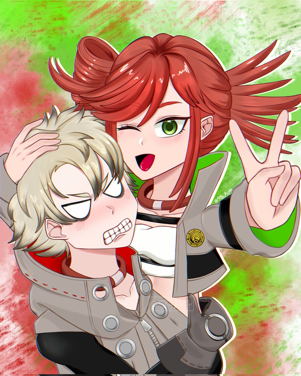 I like this couple 🧤✂️

#ガチアクタ #GACHIAKUTA #gachifanart #GachiArt