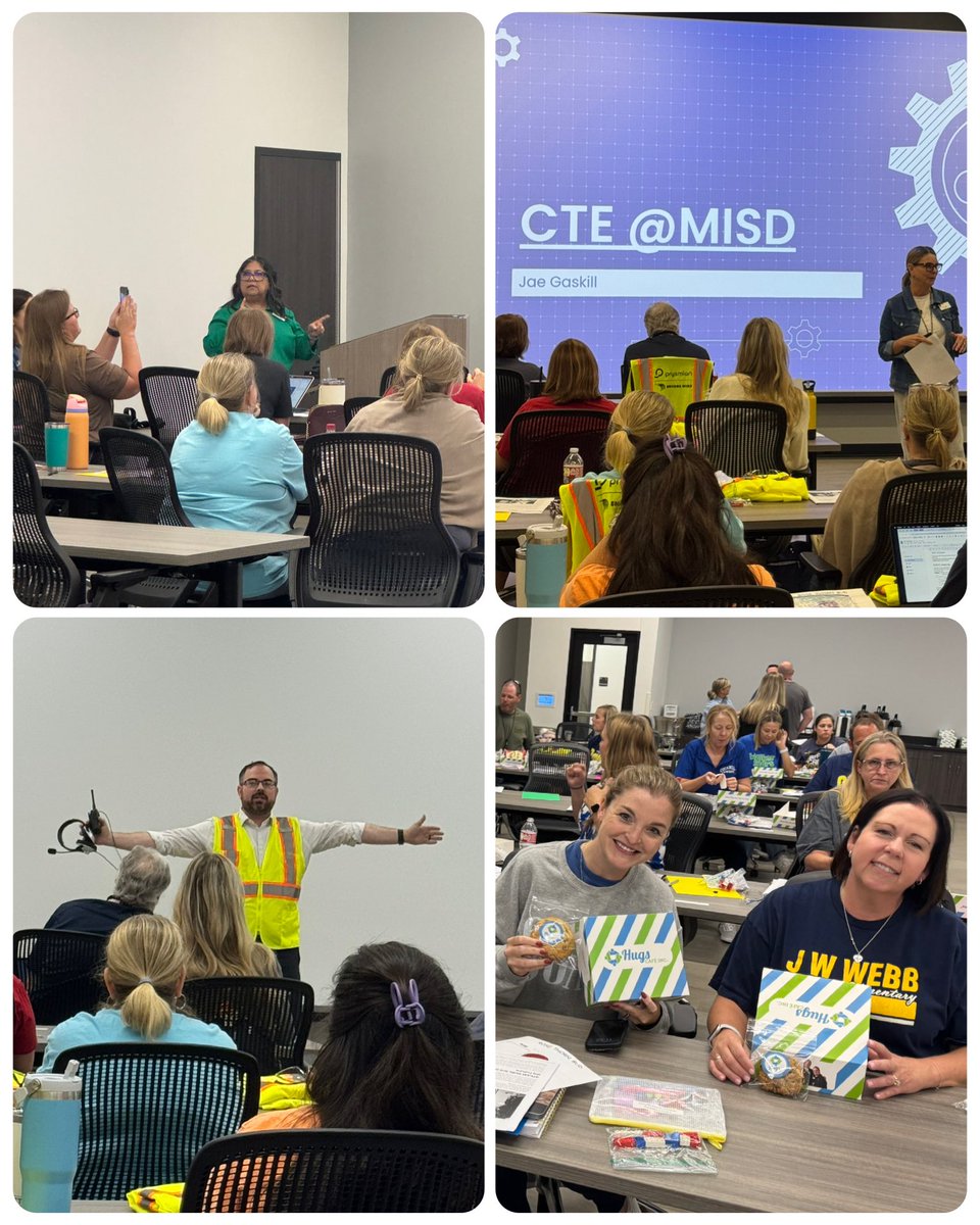 KendraHenke's tweet photo. An incredible day of learning, fun, engagement and networking with our favorite @EncoreWireCorp employees! Thank you for your amazing hospitality and wisdom shared with our @McKinneySTEAM Ambassadors! Special shout out to @HugsCafe for lunch! #STEAM #CuriousCreativeConnected https://t.co/M1jGPdoAwo
