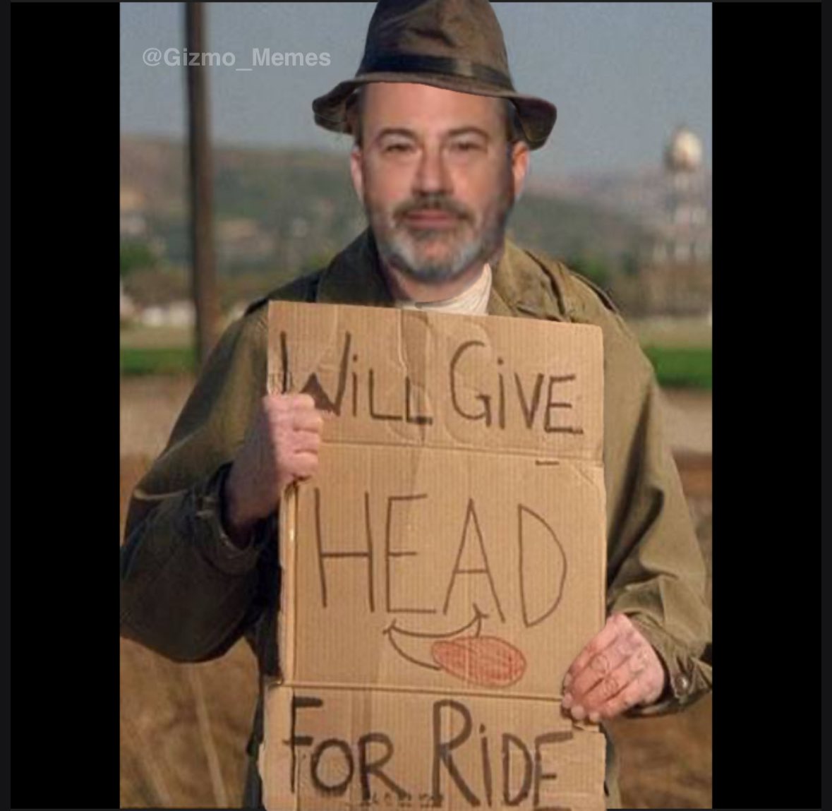 GizmoMemes's tweet image. Jimmy Kimmel leaving the studio 🤣