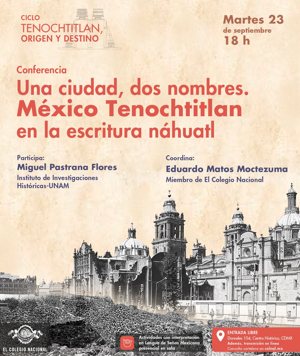 El Colegio Nacional tweet media