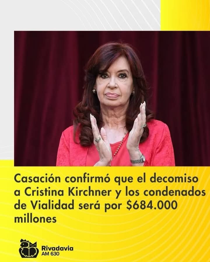 <a href="/CFKArgentina/">Cristina Kirchner</a> Devolve la guita CHORRA hija de recontra remil reputas!!