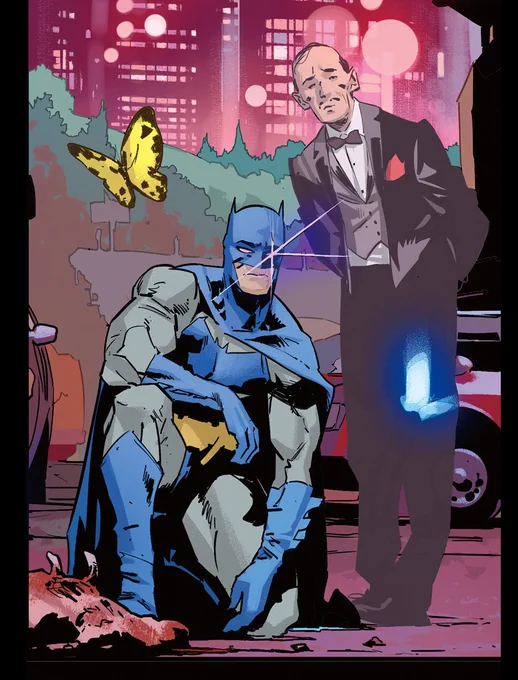That voice in my head, as a friend, as a father. #alfred #batman #1 #mattfraction ⁦⁩ amazing colors!