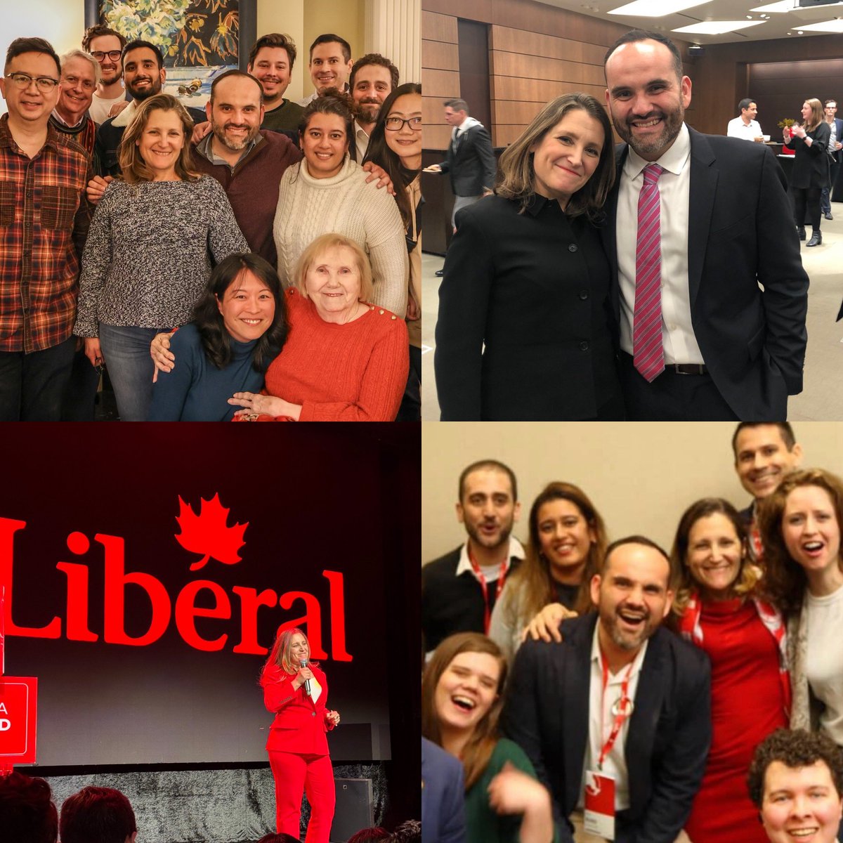 rahamdan's tweet image. Fin d’une époque. Merci, @cafreeland, pour 12 ans de service et de contributions extraordinaires au Canada — et pour ces 8 années où j’ai eu le privilège de marcher à tes côtés. Onward! 🇨🇦