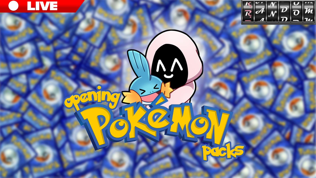 So I'm really excited for this as this is my first hand cam stream! BUT WE FINALLY OPENING POKEMON PACKS!!!  

🔴LIVE RIGHT NOW!!!🔴

JOIN IN AND LET'S CHAT!!!
    
twitch.tv/rand0m_vt 
twitch.tv/rand0m_vt 
twitch.tv/rand0m_vt 

#VTuber #VtuberEN
