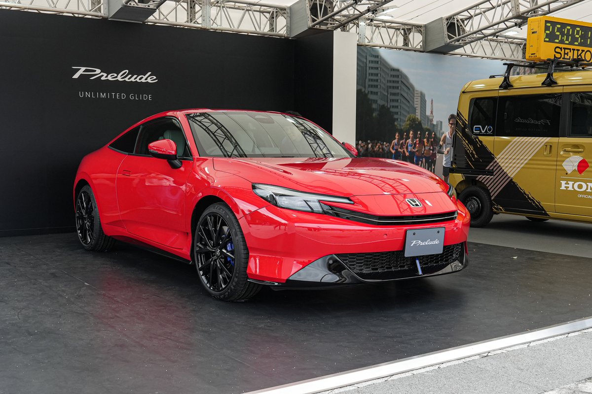 東京2025世界陸上 JR千駄ヶ谷駅前、東京体育館西側広場のHondaブース