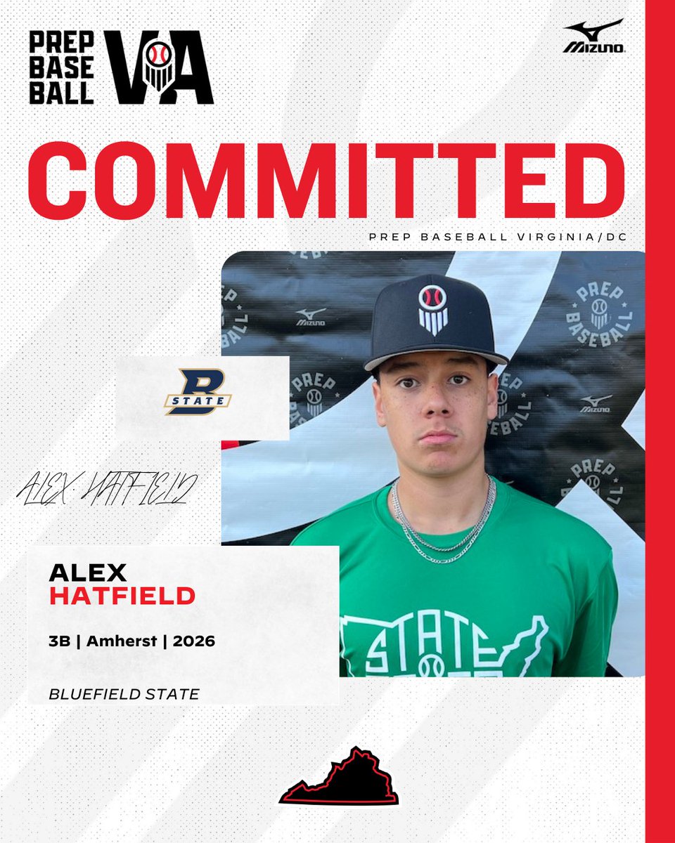 🚨 Commitment Alert 🚨

'26 Alexander Hatfield (Amherst) announces his commitment to Bluefield State University.

See his full profile ➡️ loom.ly/KYZEudQ

#BeSeen