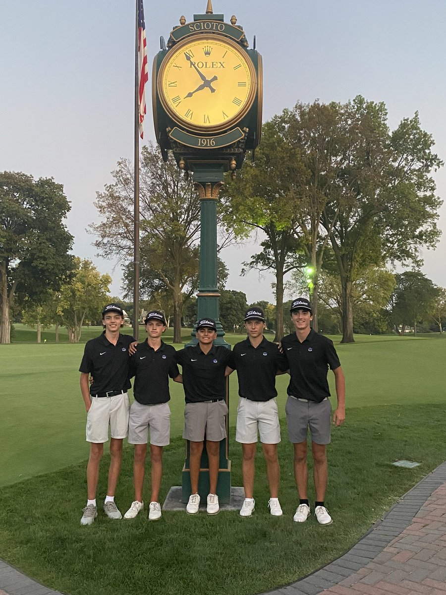 A memorable day for the boys at Scioto CC. Thanks to Upper Arlington for inviting us out to an amazing course! Cats finished with a 350.
