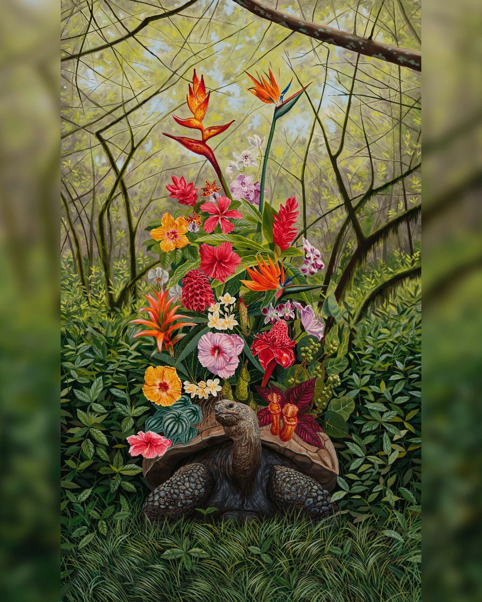 Robin Hextrum’s "The Origin of the World" is part of her solo exhibition Magical Realism, on view through Oct 4 at Abend Gallery.  

Still on view at the gallery and online. Tap our bio link to learn more.