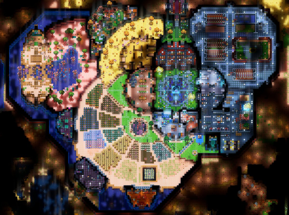 Minha Base no Core Keeper sempre em construção ... ta pior que obra de prefeitura, nunca termina :v
#CoreKeeper