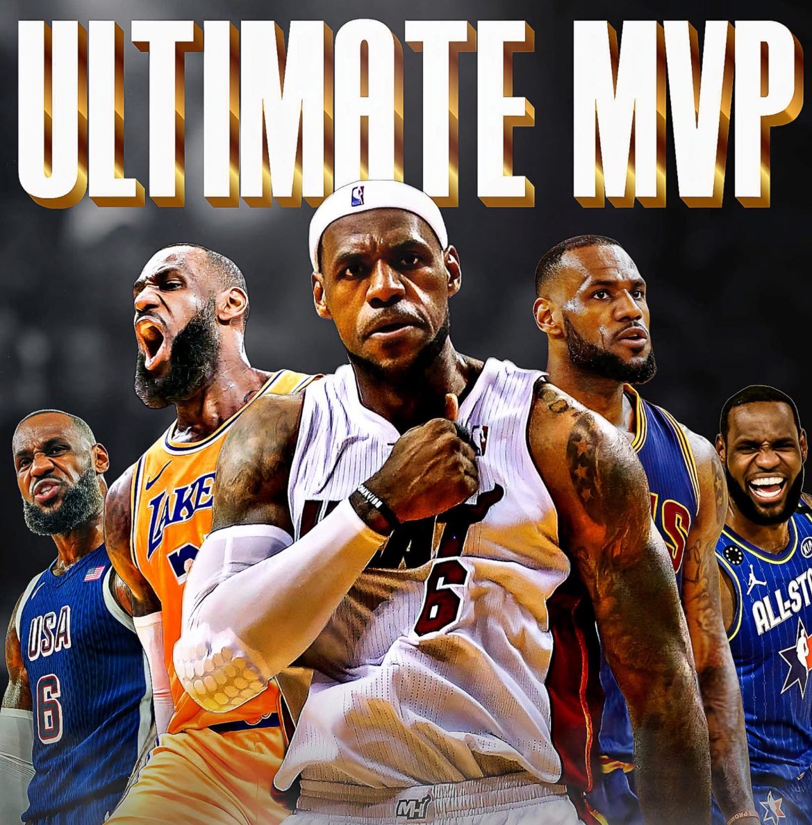 Larespectful_23's tweet image. MVP
Finals mvp
All star mvp
NBA cup mvp
Olympic mvp
LeBron Raymone James is the definition of an mvp 👑
