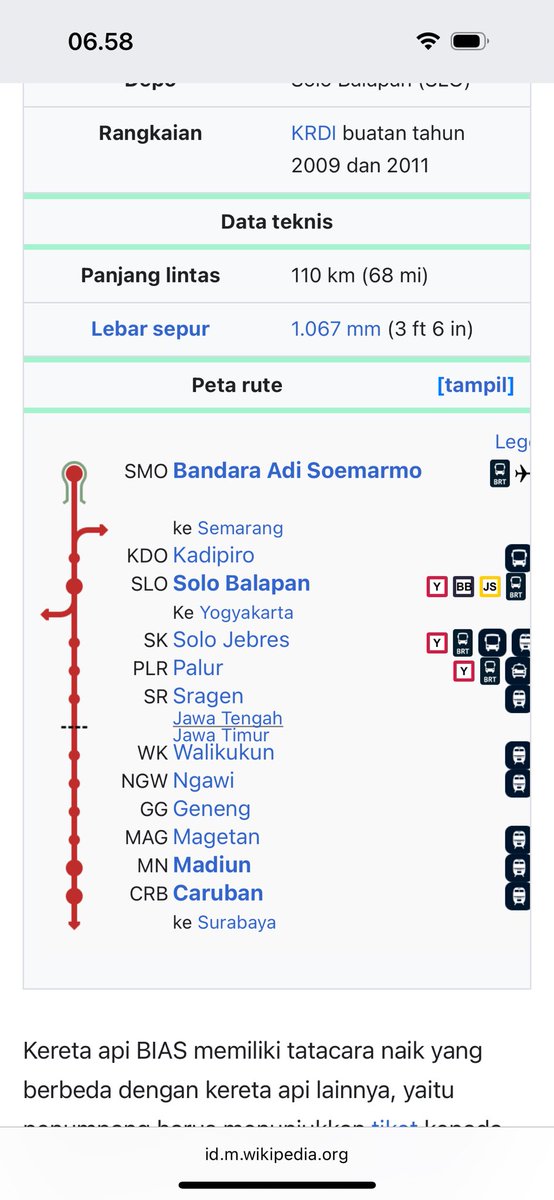elaa2106's tweet photo. @KAI121 mimin izin bertanya, saya mau pesan KA BIAS via di aplikasi kai access submenu KA Lokal tapi tdk muncul palur saya ketik PLR tdk muncul lalu karanganyar juga tidak muncul, saya cek di wikipedia melewati palur. Ada yg salah kah min? https://t.co/HsuCFRNBni