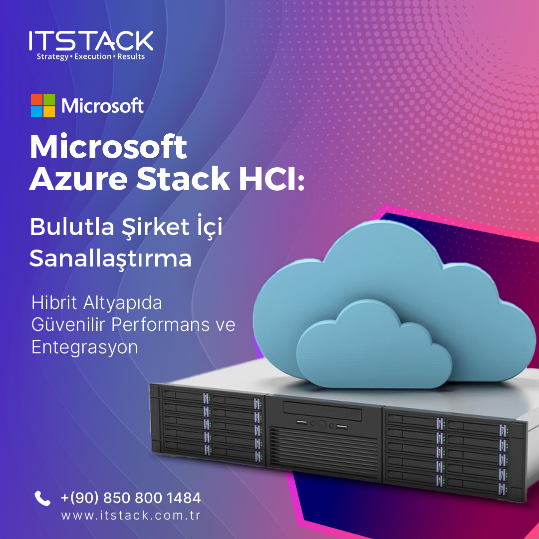 itstacktr's tweet image. Azure Stack HCI, sanallaştırılmış Windows ve Linux iş yüklerini karma bir şirket içi ortamda barındıran HCI çözümüdür. On-premises sistemleri Azure ile entegre ederek bulut tabanlı hizmetlere bağlar ve iş yüklerini doğrulanmış donanım kullanarak kolayca çalıştırmanızı sağlar.