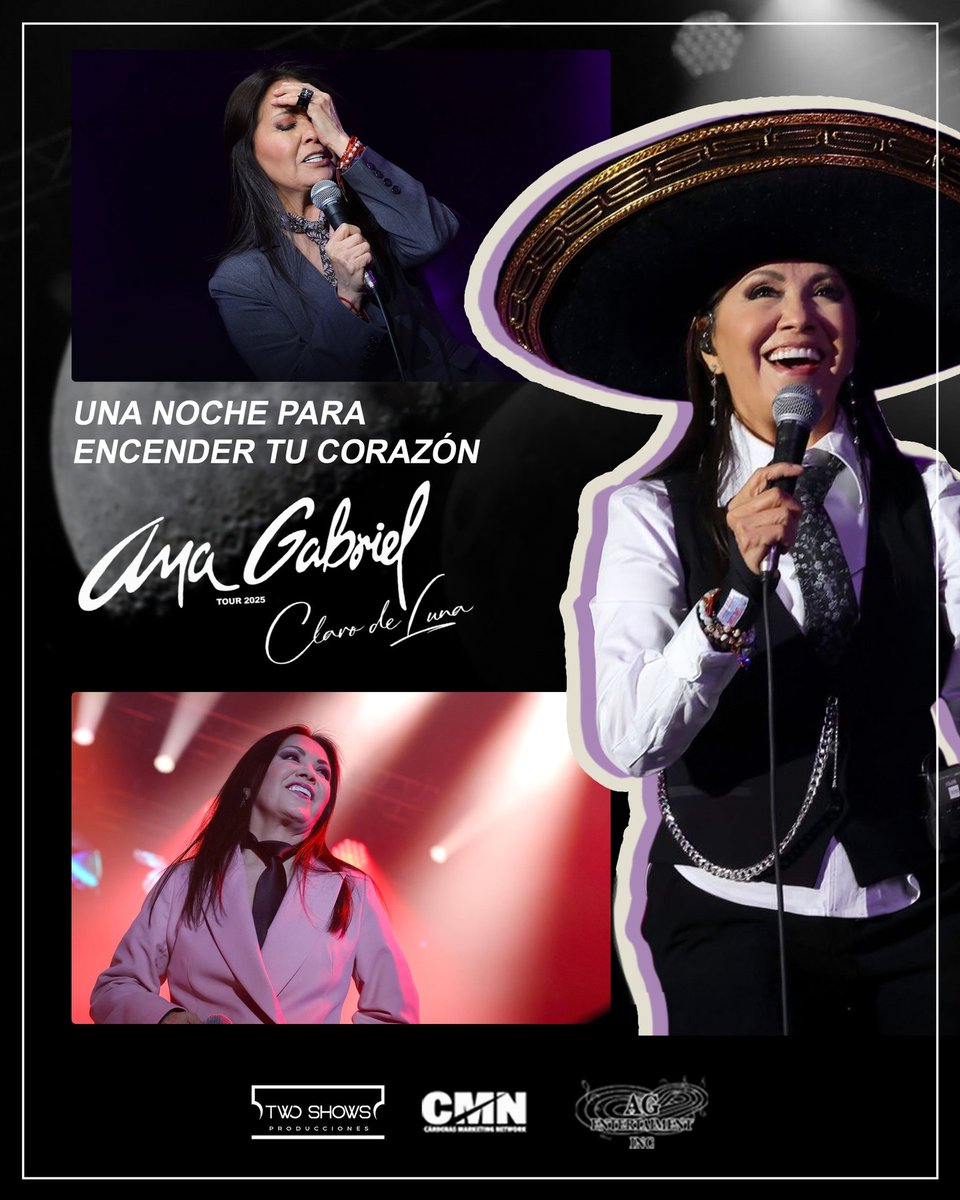 Claro_de_LunaAG's tweet image. twoshowsproducciones💖✨ Prepárate para encender el corazón y cantar con el alma cada una de esas canciones de @ANAGABRIELRL,
 que marcan el alma. 🎶🔥

 🎟️Adquiere tus entradas
 👨🏻‍💻 @funcapital.latam
 🏬 @todoticketsv

#anagabriel #twoshows #elsalvador #clarodeluna