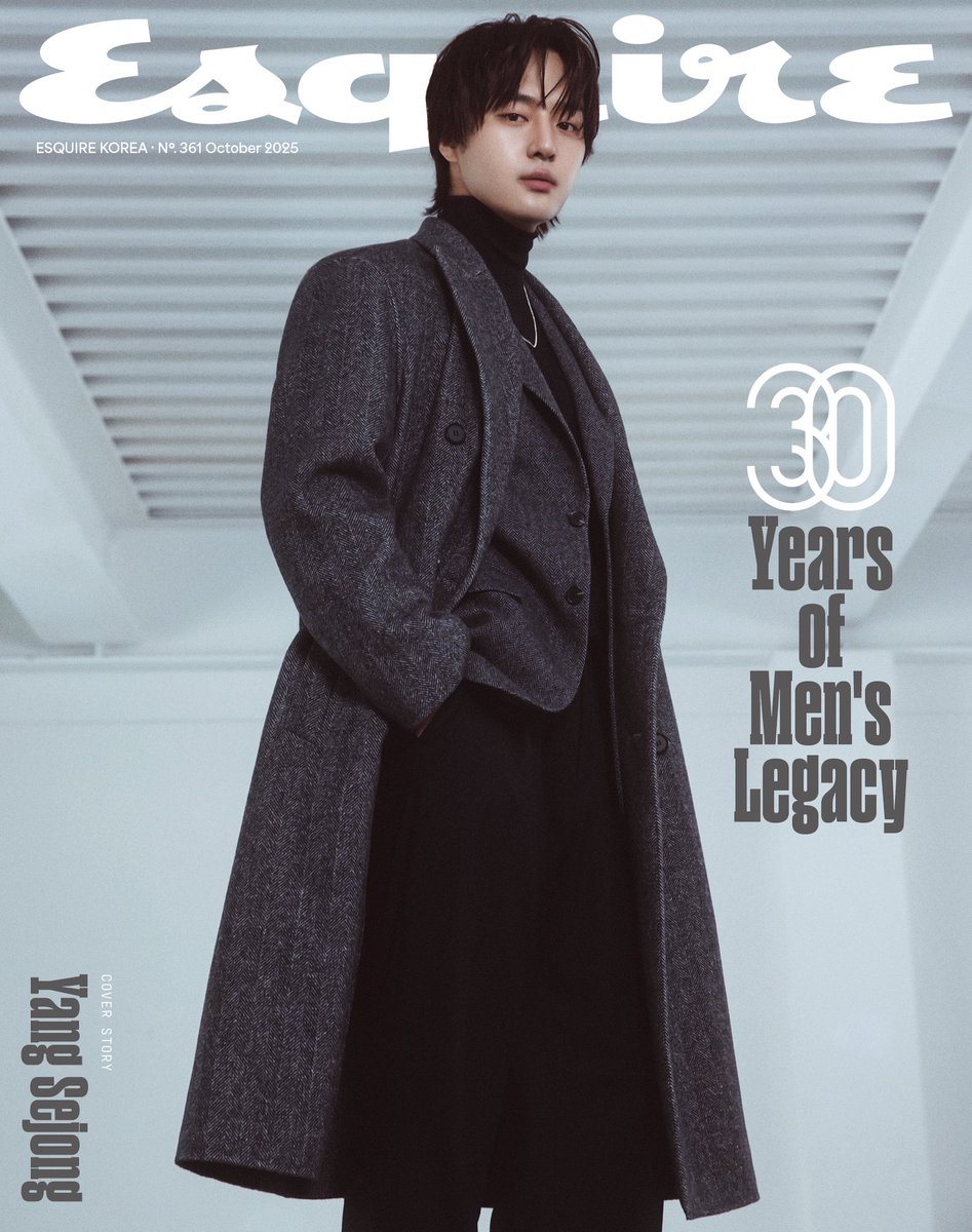 #제작지원 30 Years of Men’s Legacy. 올해 창간 30주년을 맞은 &lt;에스콰이어&gt; 코리아는 그간 시대의 얼굴과 취향 있는 남성들의 라이프스타일을 기록해왔습니다. 서로 다른 각각의 얼굴이 모여 완성하는 오늘의 초상. 양세종과 지오지아가 장식한 10월의 커버를 공개합니다.
🔗instagram.com/p/DOuQhK7Em_v/…