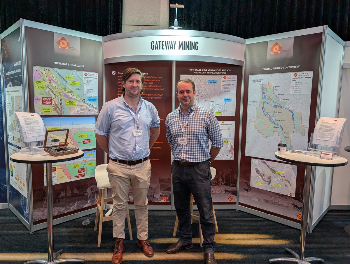 gateway_mining's tweet image. Gateway Mining&apos;s Executive Chairman Andrew Bray will be presenting at the RRS Gold Coast Investor Conference this afternoon at 1:35pm AEST. 

Join Andrew online for his presentation here: ow.ly/LKOK50WXUWe

$GML #gold #exploration #WA #ASX #investors