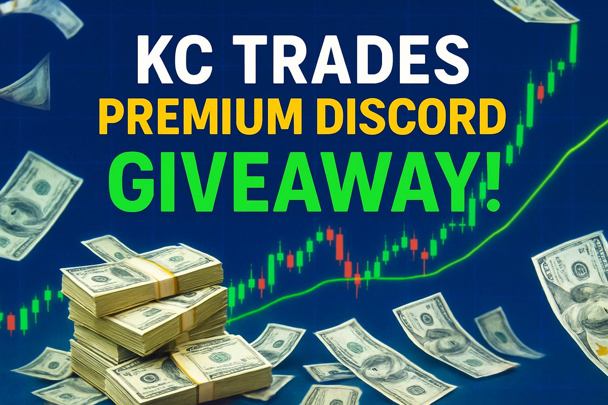 IT’S BEEN AN AMAZING MONTH SO FAR!

I THINK IT’S TIME FOR A GIVEAWAY! 🔥

Let’s give 2 people free access to my premium trading discord for 1 month! 🔥

Just LIKE &amp; REPOST to enter and I will pick the winners Friday on the Pre-Bell Breakdown livestream here on X &amp; YouTube!