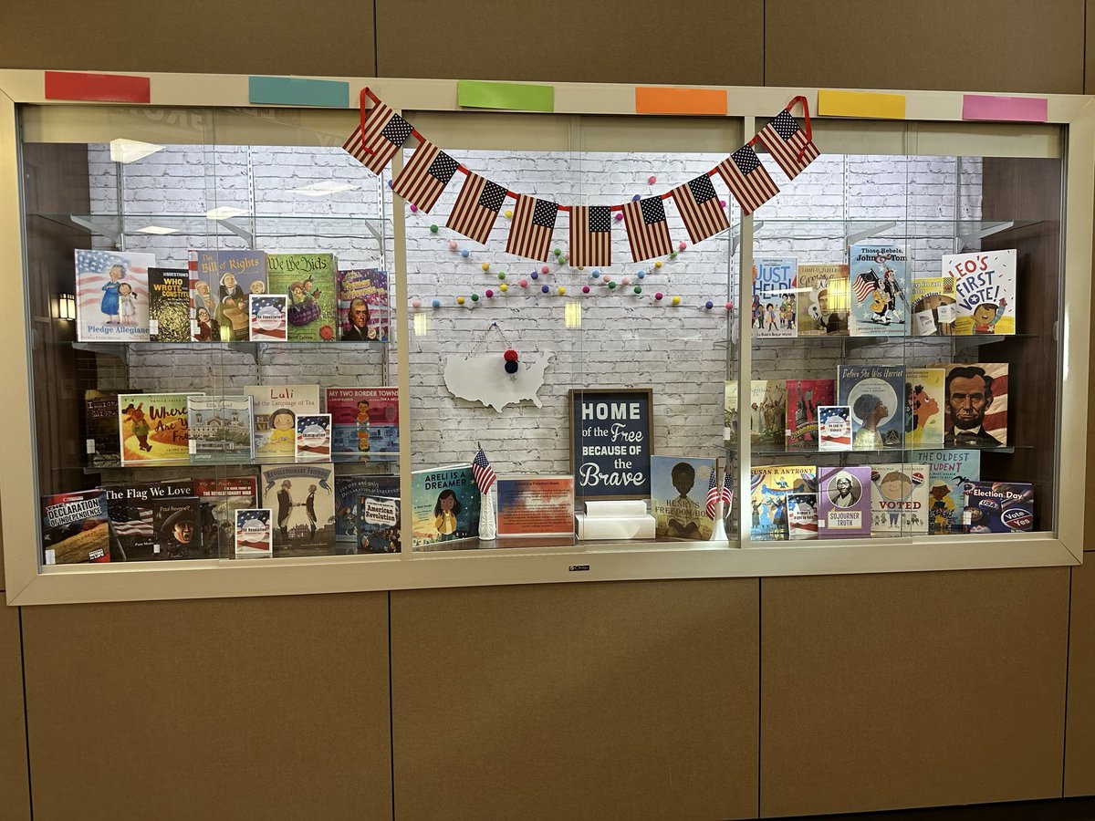 TISD_Libraries's tweet image. It’s Celebrate Freedom Week! 🇺🇸